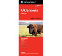 Rand McNally Easy to Read Folded Map: Oklahoma State Map
