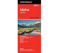 Rand McNally Easy to Read: Idaho State Map