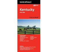 Rand McNally Easy to Read: Kentucky State Map