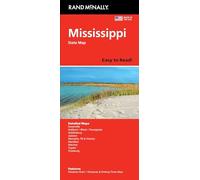 Rand McNally Easy to Read: Mississippi State Map