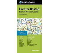 Rand McNally Folded Map: Greater Boston Eastern Massachusetts Regional Map