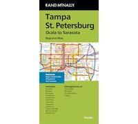 Rand McNally Folded Map: Tampa and St. Petersburg Regional Map
