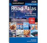 Rand McNally - Road Atlas Large Scale 2026 United States Canada M - P2222z