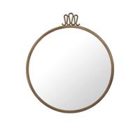 Randaccio Wall Mirror Round Ø42 cm Antique Brass