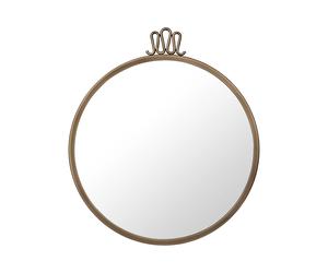Randaccio Wall Mirror Round Ø42 cm Antique Brass