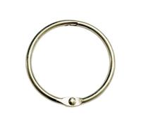 Randal 10Pcs Metal Shower Curtain Rings Openable Curtain Hooks Roman Ring Clips Window Curtain Accessories - 38mm