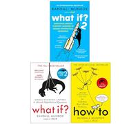 Randall Munroe Collection 3 Books Set (What If?2, What If? & How To)