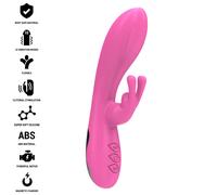 Randall Rabbit Vibrator - 10 Modes of Pure Ecstasy in Pink, Size 19.80 cm x 6.5 cm, Poids 0.284 Kg, Color Pink
