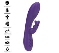 Randall Rabbit Vibrator - 10 Modes of Pure Ecstasy in Pink, Size 19.80 cm x 6.5 cm, Poids 0.286 Kg, Color Purple