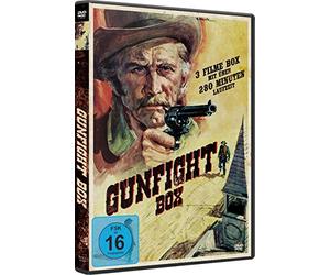 Randolph Scott, Kirk Douglas, Johnny Cash, Franco - Gunfight Box
