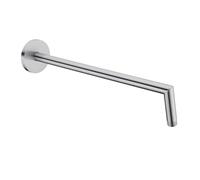 RANDOM 16 Inch Brushed Nickel Shower Arm with Flange,Stainless Steel 90 Degree Rain Shower Head Extension Arm.RD91078-16BN