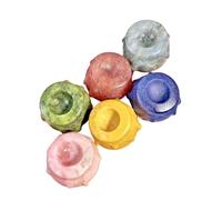 Random 1PC Honey Pot Decoration Natural Crystal Raw Stone, Birthday Gift, Scene Decoration.