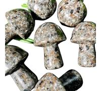 Random 1PC Natural Fire StoneMushroom Decoration Natural Crystal Raw Stone, Birthday Gift, Scene Decoration.