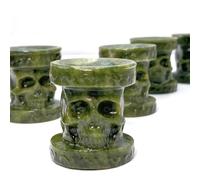 Random 1PC Xiu Stone Skull Sphere Stand Decoration Natural Crystal Raw Stone, Birthday Gift, Scene Decoration.