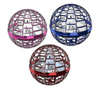 (Random 3Pcs) 3 Pack Pro Hover Ball Flying Ball Led Spinner Ball Flying Orb Toy -sz3