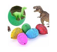 (Random color) 10pcs Mini Magic Hatching Growing Swell Dinosaur Eggs Treat Kids Birthday Guest Gifts Baby Shower Party Favors Boys Toy Pinata