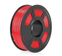 Random Color PLA 3D Printer Filament 1.75mm Spool Full Available for Material Imprimante(Rosso)