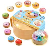 Random Dumpling Squishy Mystery Box Dumpling Squishy, 10+1 Colors Dumplings Squishy Toy, More Surprises (Random-1PCS-A)