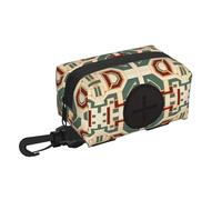 Random Geometric Patterns Pet travel garbage bag storage bag Essentials for hiking or camping in the countryside Ensure you have an enjoyable experience