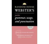 Random House Webster's Pocket Grammar, Usage, and Punctuation: Second Edition (Pocket Reference Guides)
