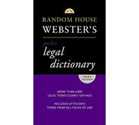 Random House Webster's Pocket Legal Dictionary