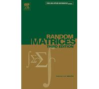 Random Matrices (Volume 142) (Pure and Applied Mathematics, Volume 142)