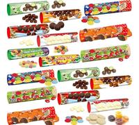 Random Mixed Christmas Chocolate & Sweets Giant Tubess Collections - Variety of Christmas Giant Chocolate Tubess & Sweet Tubess (3 x Tubess)