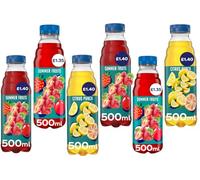 Random Mixed Citrus Punch PMP 500ml - Still Citrus Fruit Juice Drink with Sugar and Sweeteners - Refreshing Summer Fruits Flavour Beverage - Os (6 x Bottle)