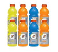 Random Mixed Gattoradee Club Pack Sports Drink 591ml - Fruit Punch, Orange, Lemon-Lime, Cool Blue, Grape (8 x Mixed)