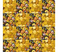 Random Mixed Wrapped Halloween Chocolate Coins (1kg) - Halloween Party Bag Fillers