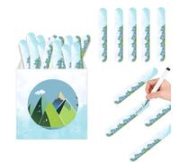 Random Name Flip Carton Box with 120 Moving Mountains Flip Name Cards - Fun Classroom, Office & Event Organizer for Teacher Student Grouping Stick Classroom Must Haves for Educational and Learning