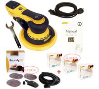 Random Orbital Sander Electric Mirka DEROS650CV Set +150 Abranet Discs &