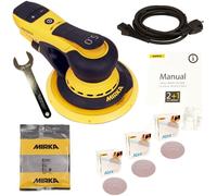 Random Orbital Sander Electric Mirka DEROS650CV Set +150 Abranet Discs Free