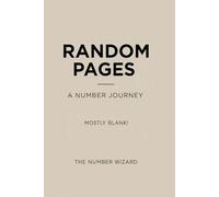 Random Pages: A Number Journey: Mostly Blank!