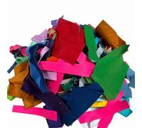 Random Plain Coloured Felt Scrap Bags - Great for All Sorts of Crafts - 2 Kilo Bag