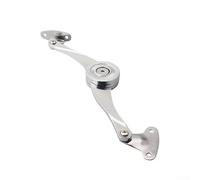 Random Stop Hinges for Kitchen Cabinet Doors with Adjustable Polish Hardware and Lift Up Flap Stay Mechanism in Silver Zinc Alloy