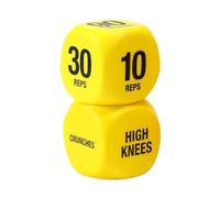 RANDOM TRAINING DICE - Decide Your Routine By Rolling The Dice | Fitness Actions, Gain, Cardio | Great for Home Gym, Park, Travel, Fun Group or Workout