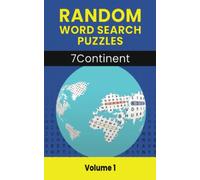 Random Word Search Puzzles 7Continent volume 1
