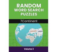 Random Word Search Puzzles 7Continent Volume 3