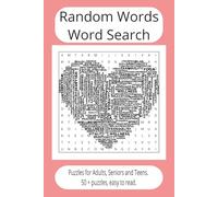 Random Words Word Search: Word Search With Easy To Read Print About Fun Random Words, Everyday Objects, and More | 6 x 9 Inches, 110 Pages, 50+ ... Holiday Travel, and Relaxing Free Time