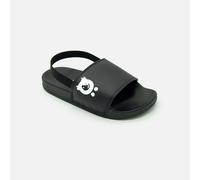 Randy Cow Black Kid's Sliders - Vegan Friendly - EU 30-31
