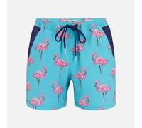 Randy Cow Flamingos - Men's Swim Shorts - XXXL