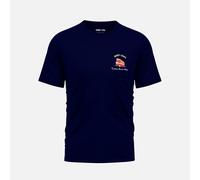 Randy Cow London Beach Club Bus Club Logo - Navy Organic Cotton T-Shirt - 2