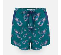 Randy Cow Matching Father & Son Lobster Swim Shorts with Waterproof Pocket - L / 3-4 Yrs