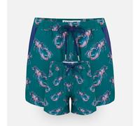 Randy Cow Matching Father & Son Lobster Swim Shorts with Waterproof Pocket - M / 5-6 Yrs