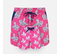 Randy Cow Matching Father & Son Octopus Swim Shorts with Waterproof Pocket - L / 1-2 Yrs
