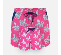 Randy Cow Matching Father & Son Octopus Swim Shorts with Waterproof Pocket - M / 11-12 Yrs