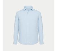 Randy Cow Morning Sky - Linen Shirt - XXL