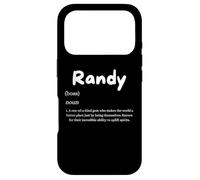 Randy Definition Personalized Name Custom Costume For Randy Case for iPhone 17 Pro