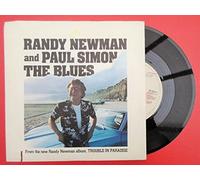 Randy Newman & Paul Simon - Newman, Randy & Paul Simon Blues 7" Warner Bros 9298 037 EX/EX 1983 picture sleeve, Italian